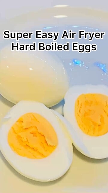 How To Cook Eggs Using Air Fryer? Super Easy Air Fryer Hard Boiled Eggs.