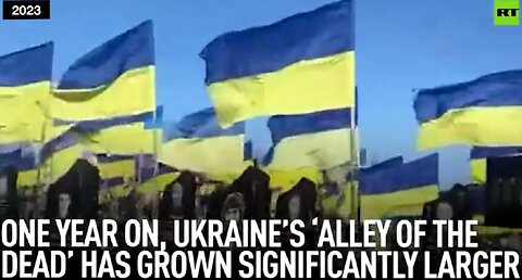 Ukraine's Alley Of The Dead