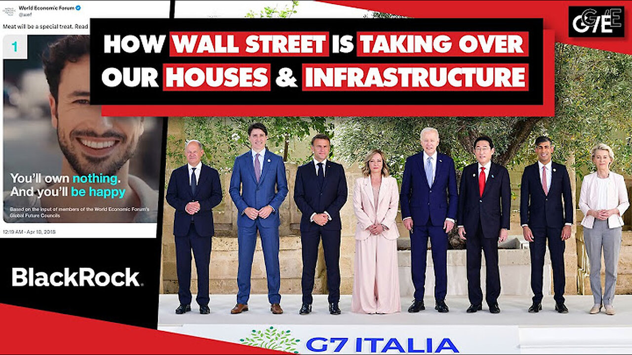 Neo-Feudalism: G7 Supports BlackRock Buying up World's Infrastructure, to Make Rich Even Richer