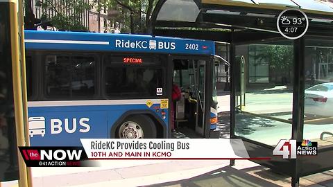 RideKC provides cooling bus