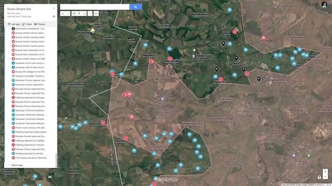 [ Luhansk Front ] Russian forces captured Druzhba, Orikhove and Toshkivka; Fighting at Trypillya