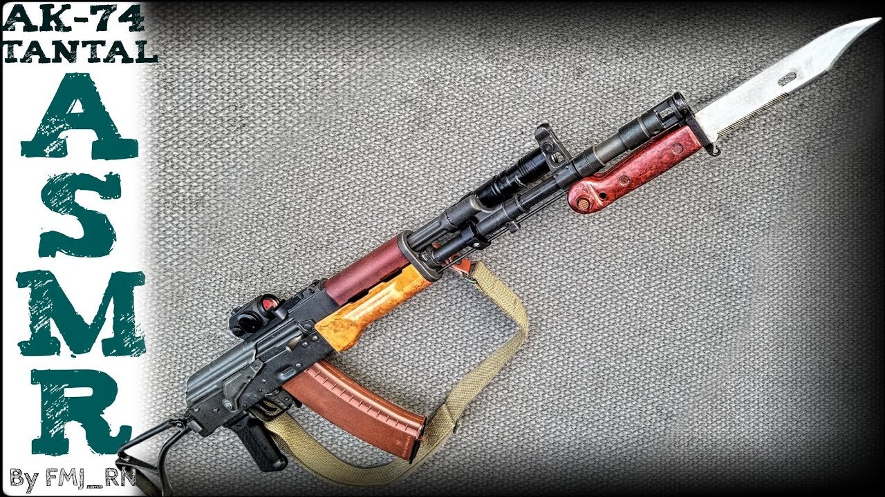 ASMR AK-74 Tantal wz 88- Disassembly, Cleaning, & Reassembly (No Talking)