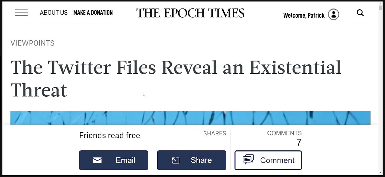 The Epoch Times – The Twitter Files Reveal an Existential Threat