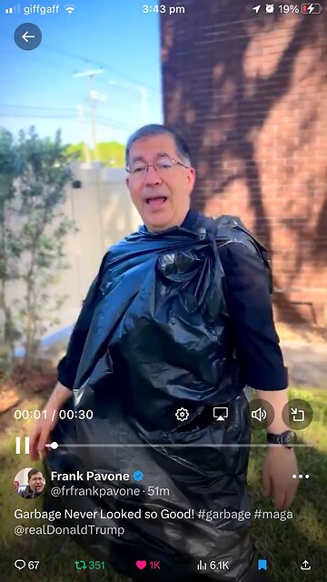 Priest for life Fr Frank Pavone : garbage