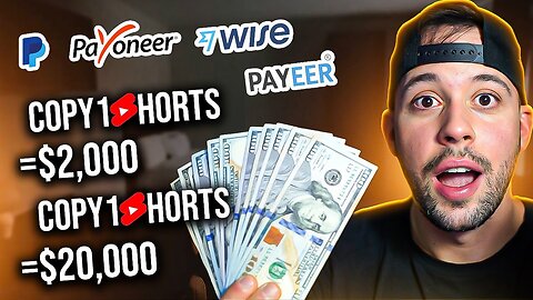 Copy & Paste YouTube Shorts And Earn Money 2023 ($2.4 Million PROOF) | Make Money Online