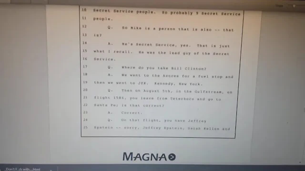 What did Epstein require EVERY day?!? Plus More proof #BillClintonisAPedo