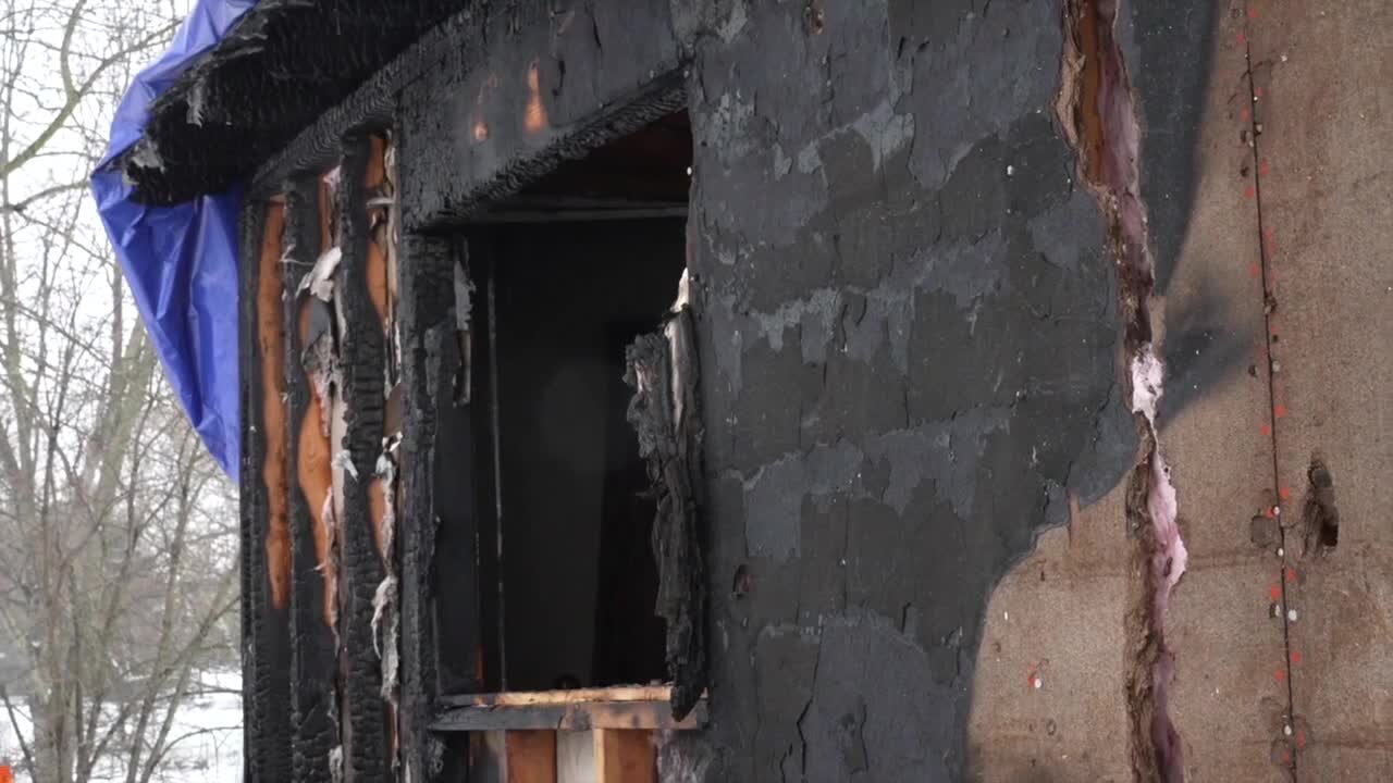 'We don't have any clothes.' Elderly couple in Bath Township loses almost everything in fire