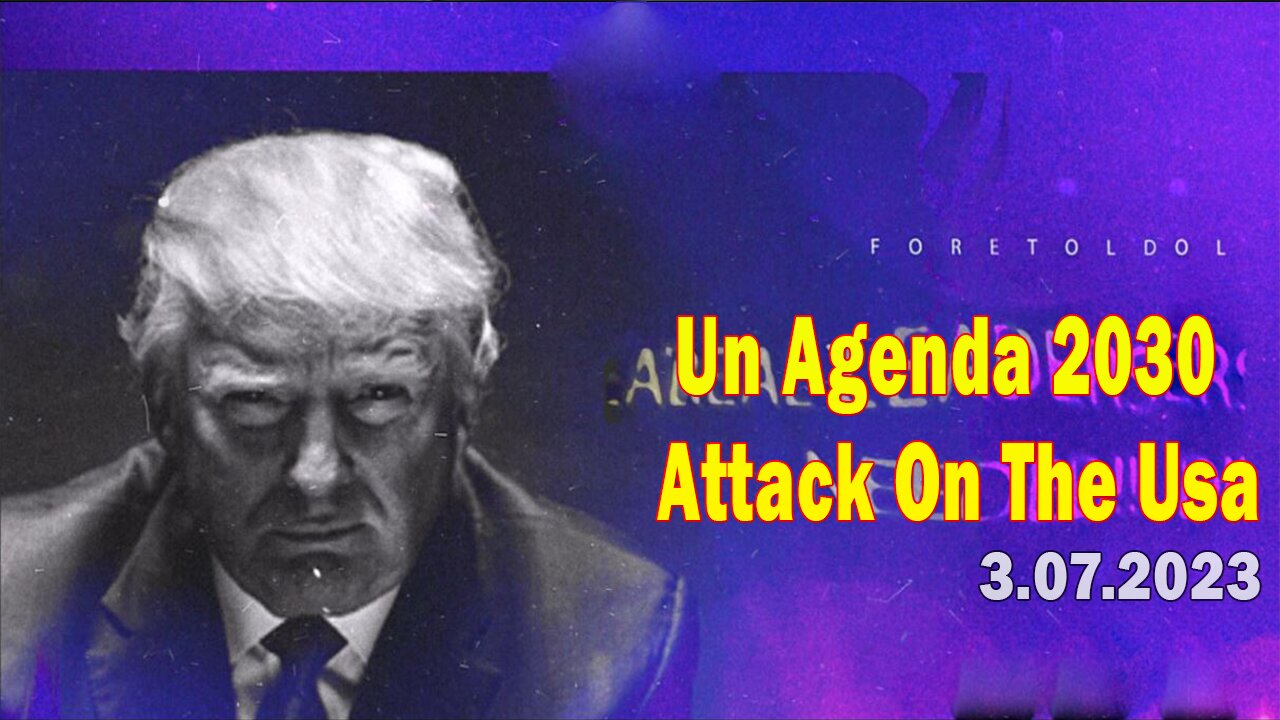 SGT Report BOMBSHELL March 7, 2023: Un Agenda 2030 Attack On The Usa