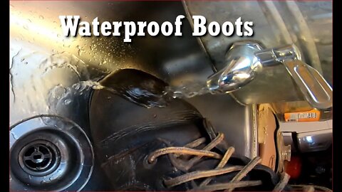 HOW TO WATERPROOF YOUR OLD BOOTS