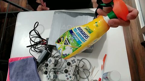 Limpeza Gamer 45 - PSone na Caixa Esse deu Trabalho! - Vida de Gamer na Espanha