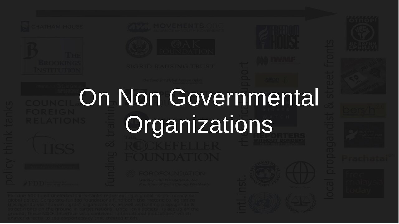 Free Your Mind Canada: Episode 4 On Non Governmental Organizations