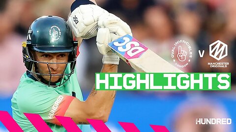 Curran Dazzles In Final! _ Highlights - Oval Invincibles v Manchester Originals