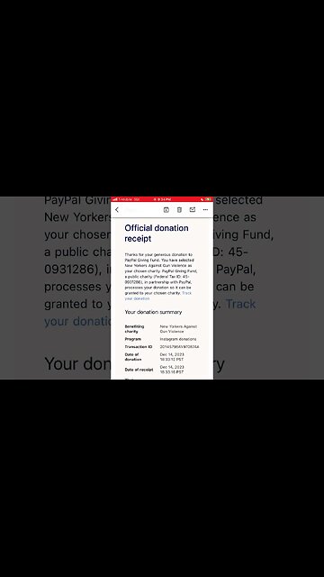 Nyagv donation