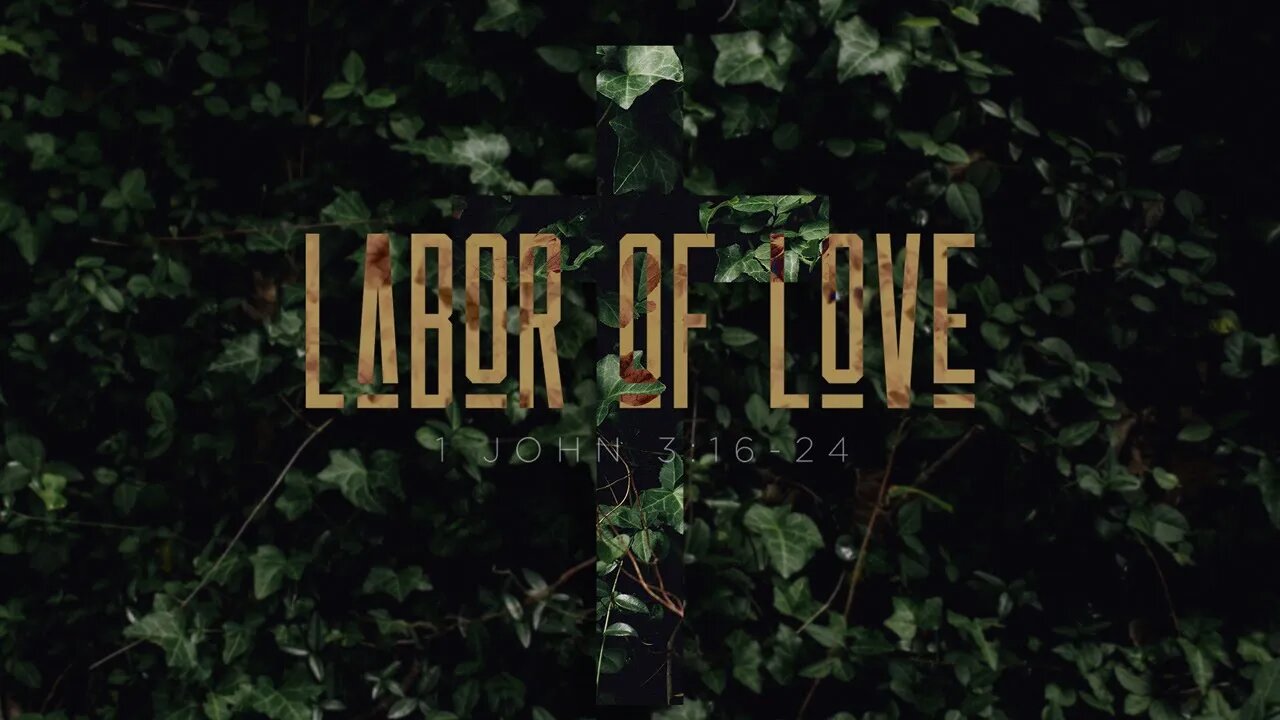 Labor of Love (1 John 3:16-24)