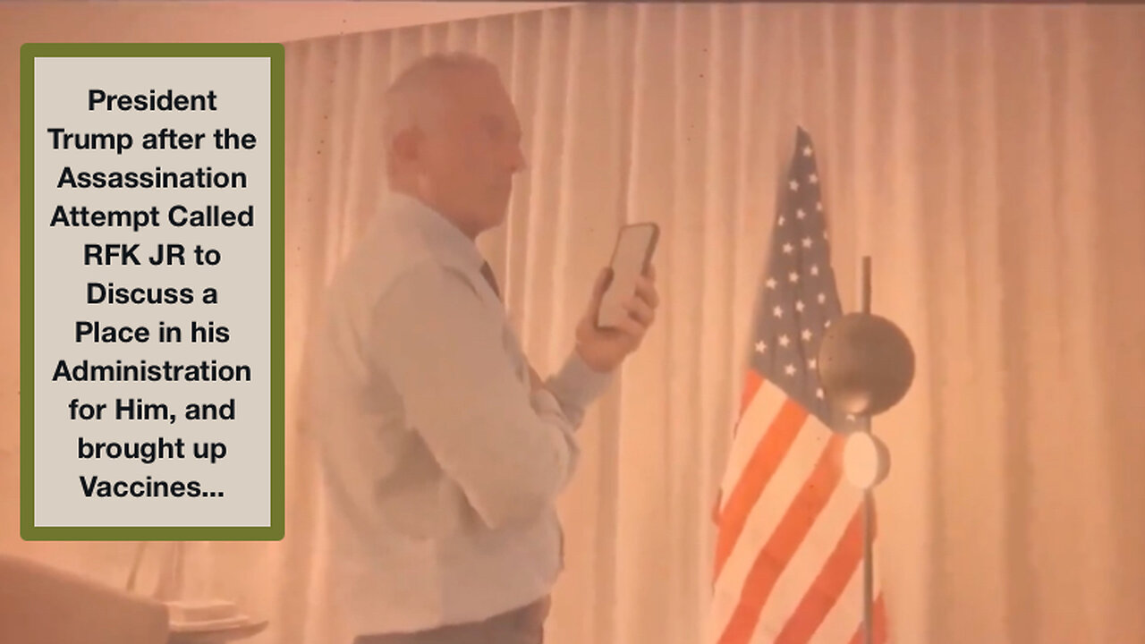 Video clip with transcript of the phone call between Robert Kennedy Jr and President Trump
