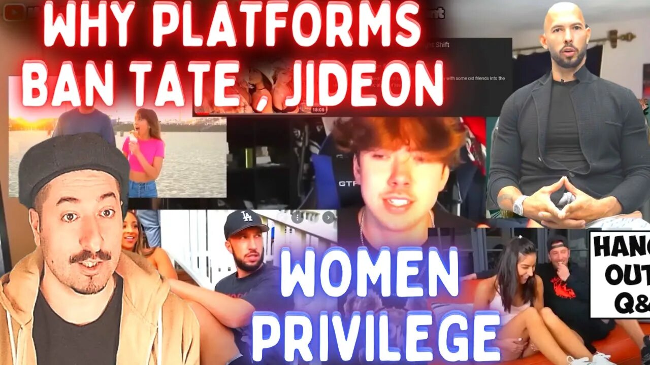 Reacting To Why Video Platforms Will NEVER Accept Jidion, Kai Cenat, or Andrew Tate