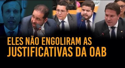 Eles não engoliram as justificativas da OAB