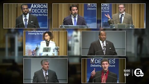 Akron mayoral candidates face thought-provoking questions from Buchtel students