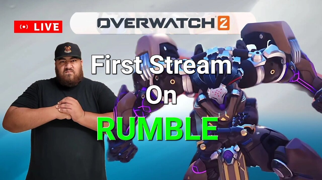 Testing First Live Stream on Rumble ~ Overwatch 2 With The Squad