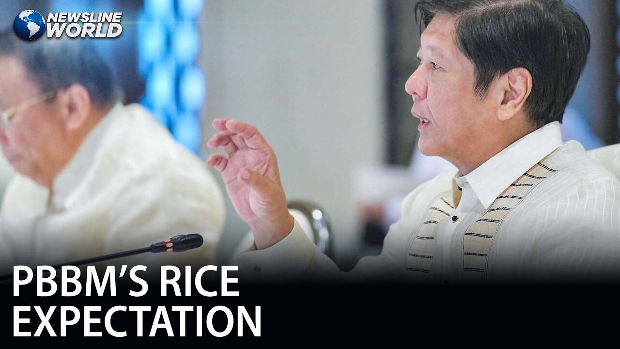 PBBM expects better rice harvest, lower rice prices this year