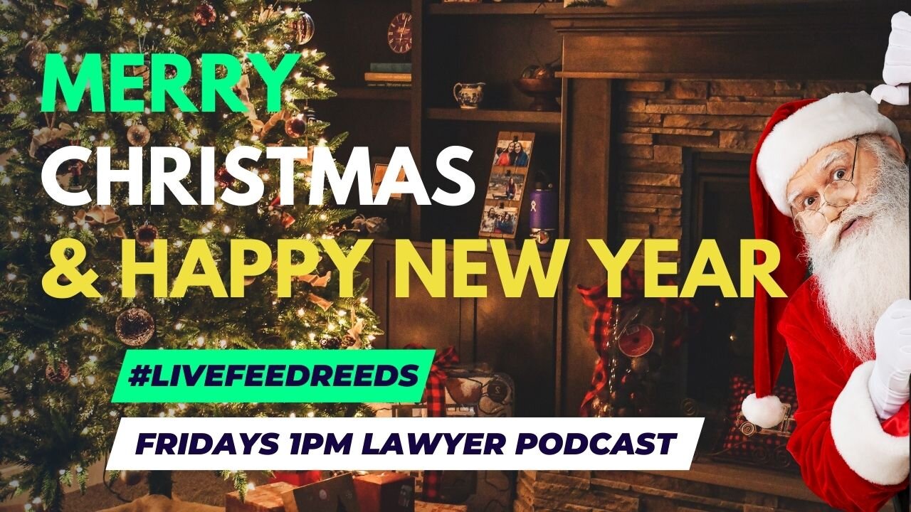 #LiveFeedReed - Merry Christmas & Happy New Year