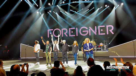 Foreigner at the Venetian Theatre in Las Vegas. April 2, 2022.