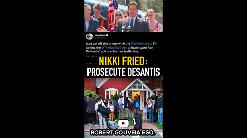 Nikki Fried Responded to Ron DeSantis #shorts