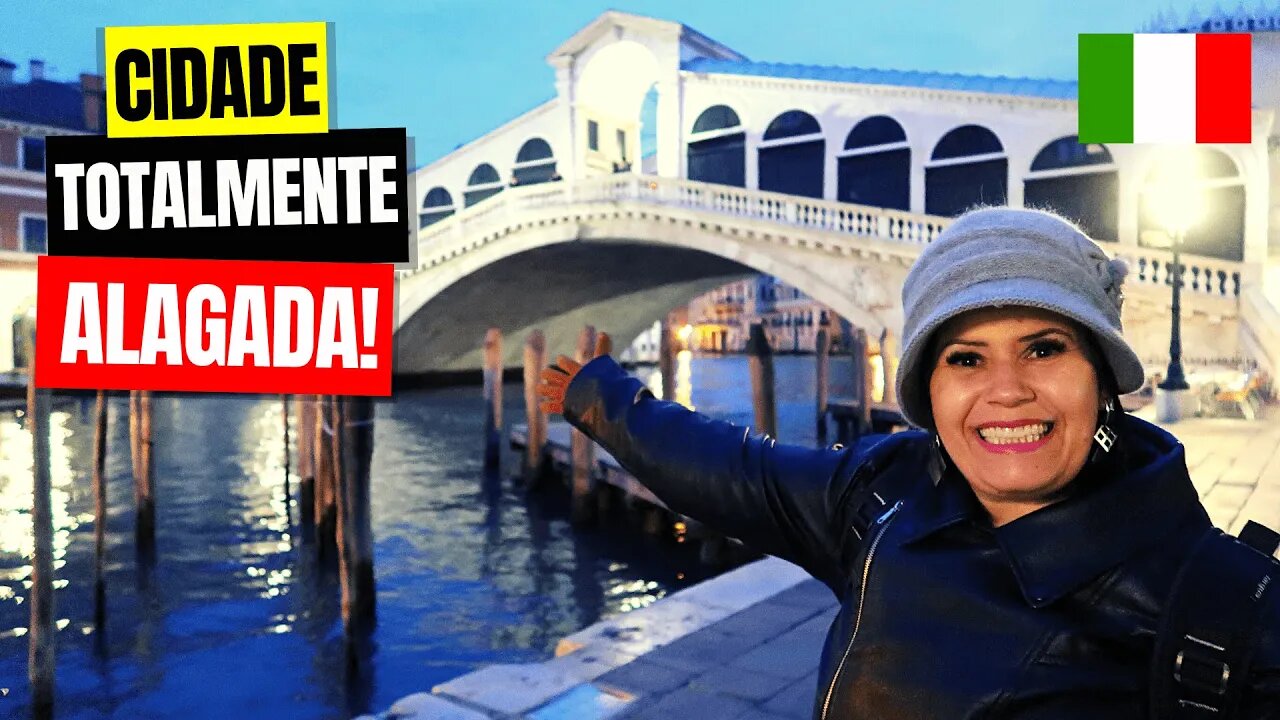 VAMOS CONHECER VENEZA? TEM DE CHEGAR BEM CEDINHO!