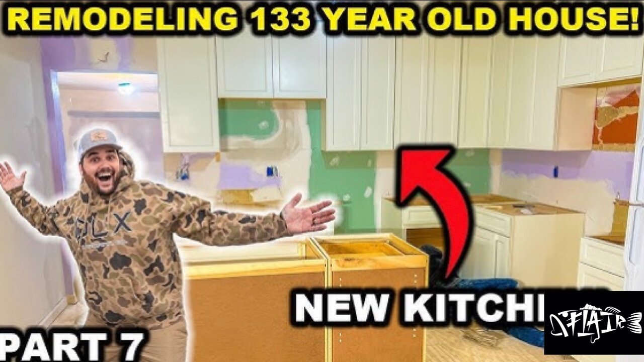 Fully renovating my house built in 1890. (Part 7) - New kitchen complete.