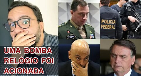 In Brazil, before being arrested, Mauro Cid triggered a B0MBA CLOCK!