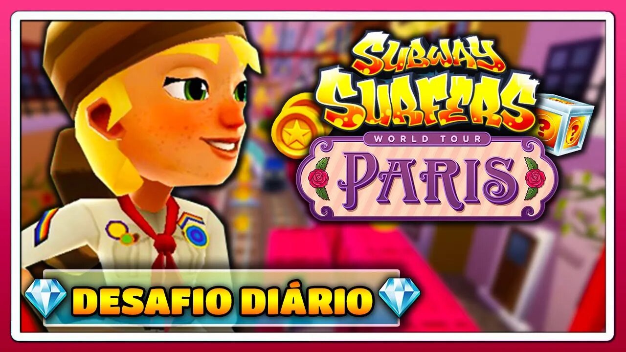 Subway Surfers Paris 2020 | Desafio Diário com a Olivia