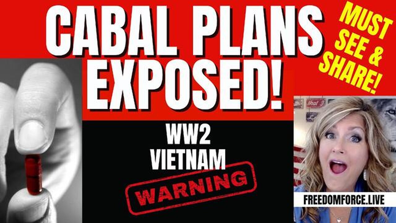 CABAL PLANS EXPOSED - WW1, VIETNAM... SHARE THIS! 5-16-24