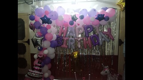 Birthday design balloon