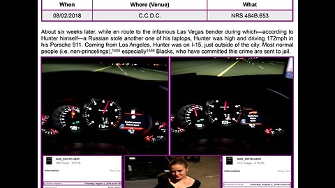 After Dark, Thur Apr 20, 2023, Hunter's Sportscar, Insurance Fraud & Firearms Violation Evidence