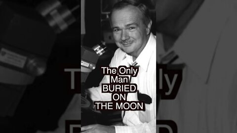 The Only Man Buried on The Moon #shorts