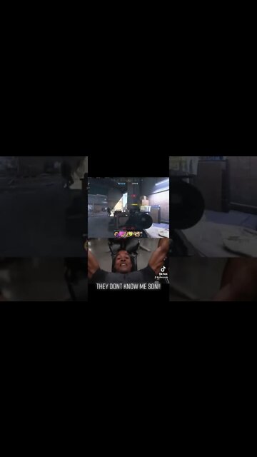 They don’t know me son! #shorts #funny #goggins #gaming #gameplay #cod #sniper