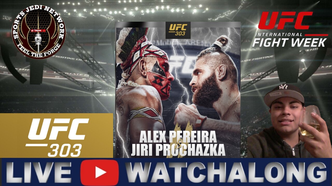 Join Us For A Watch ALONG Party Of Pereira Vs. Prochazka 2 At UFC 303 International Fight Week