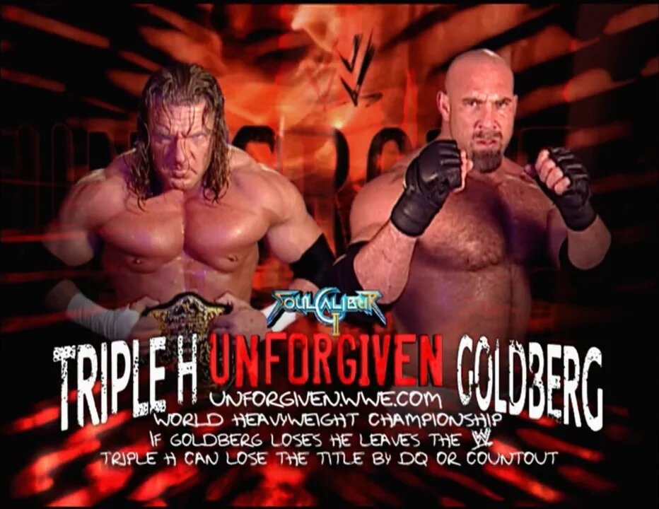 Triple H vs Goldberg - Unforgiven 2003 (Full Match)