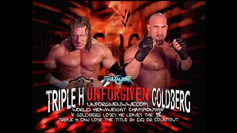 Triple H vs Goldberg - Unforgiven 2003 (Full Match)