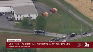 Multiple shot in western Maryland