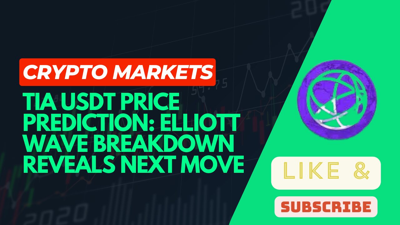 Tia USDT Price Prediction: Elliott Wave Breakdown Reveals Next Move