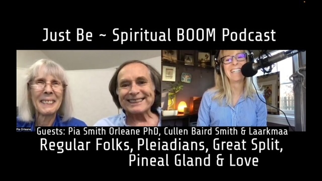 Just Be~Spiritual BOOM w/Pia Smith Orleane PhD, Cullen Baird Smith PhD & Laarkmaa @ Great Split