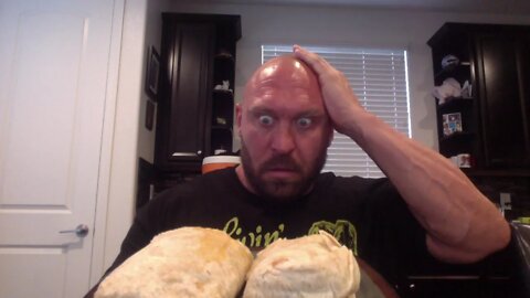 Ryback Feeding Time Live 28 Hour Fast Chipotle Veggie Burrito Feast