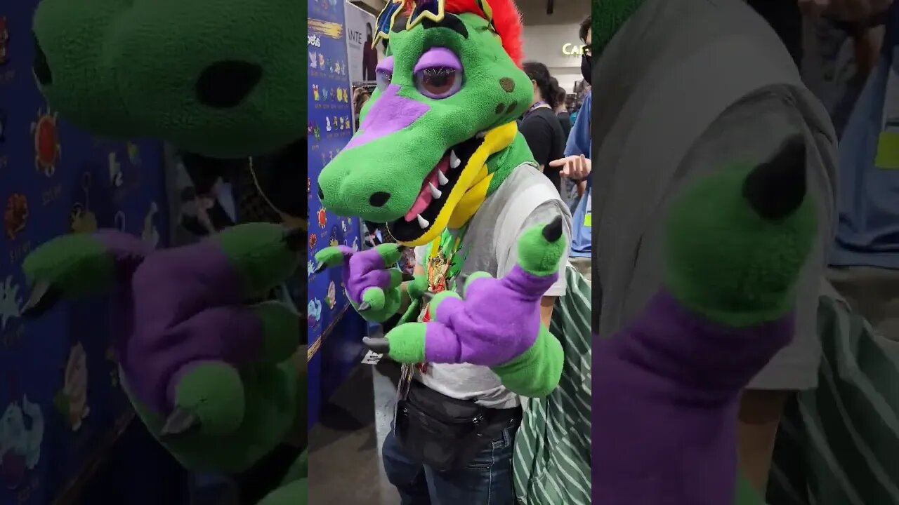 1980s Alligator Mascot Cosplay #shorts #trending #viral