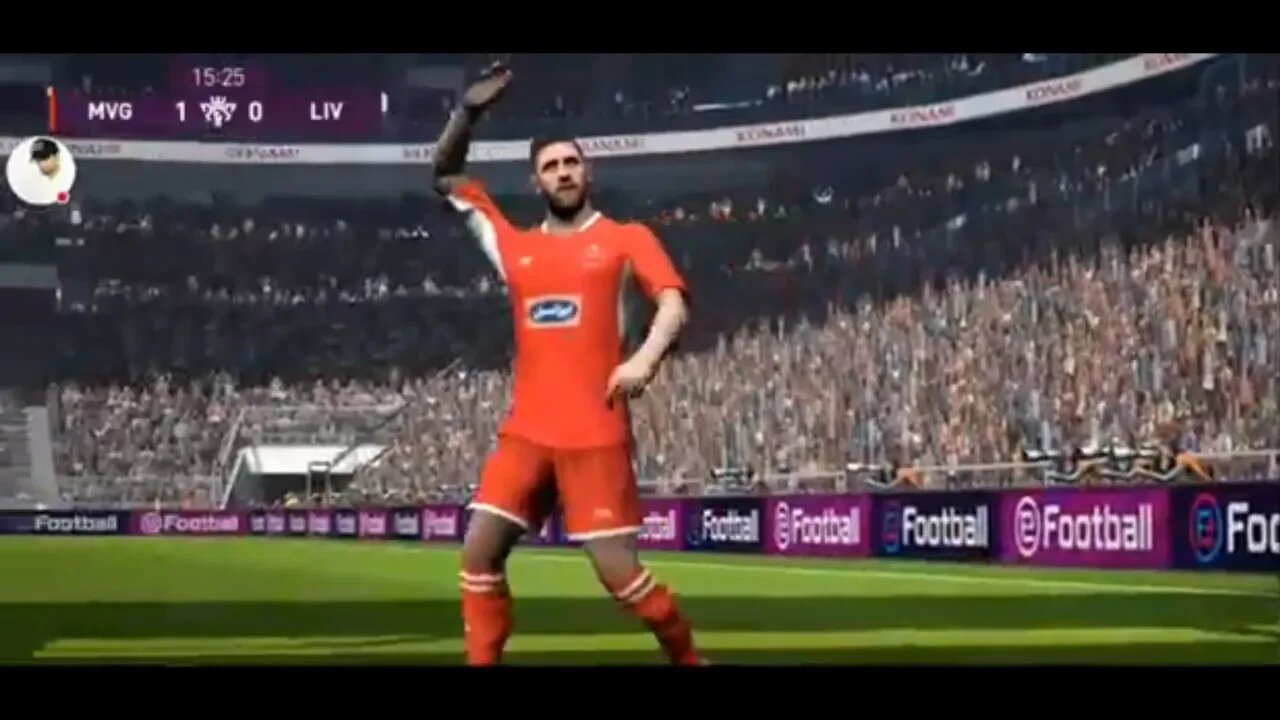 Lionel Messi Goal Celebration in PES 2020 MOBILE