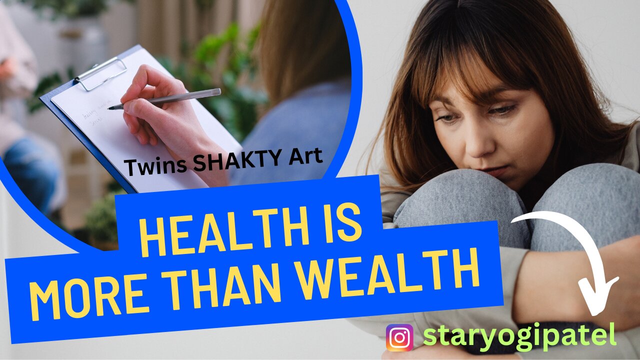 HEALTH IS MORE THAN WEALTH | Twins SHAKTY Art | STAR YOGI PATEL |