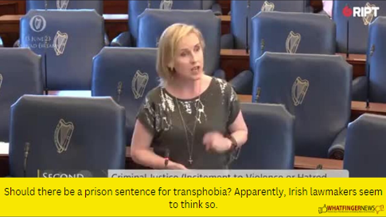 Should there be a prison sentence for transphobia? Apparently, Irish lawmakers seem to think so.