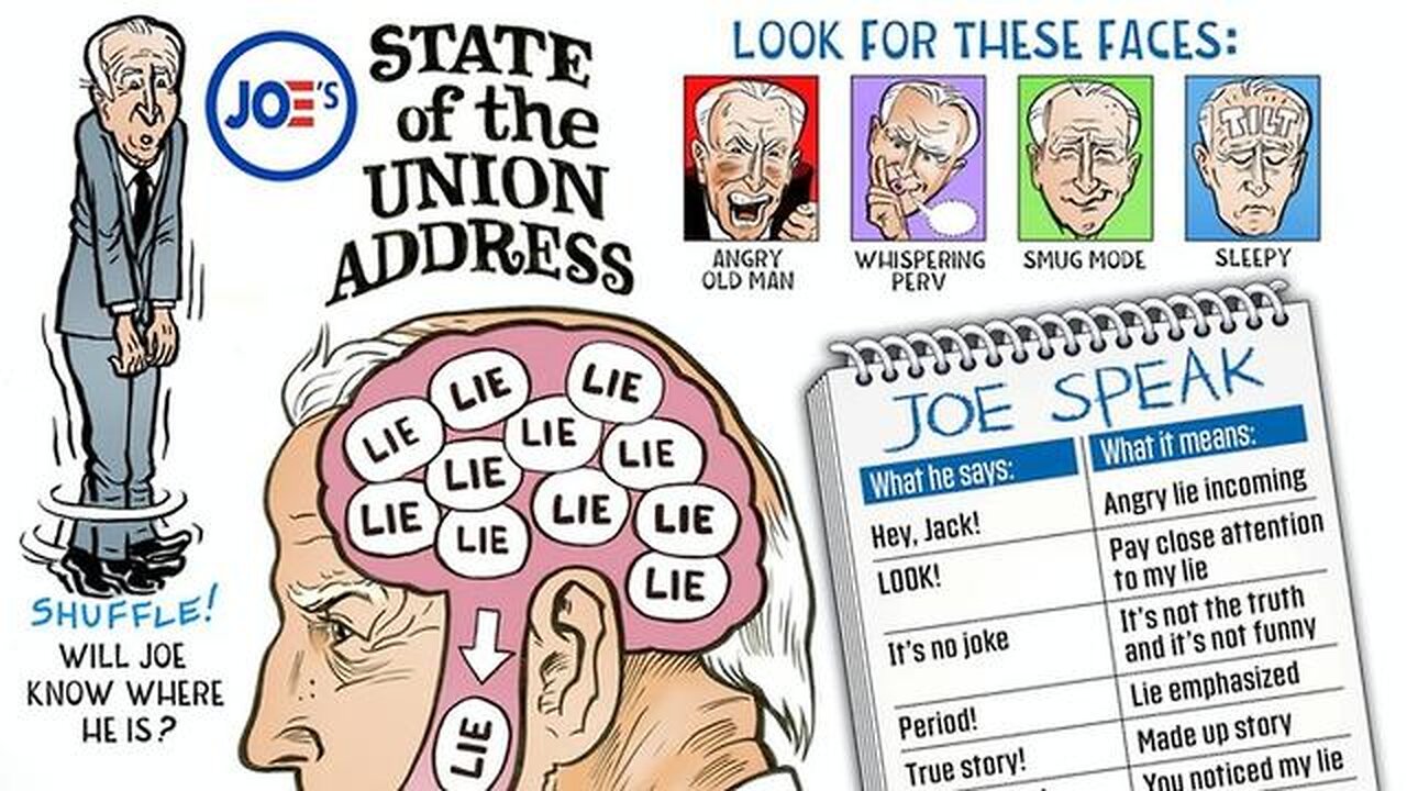 BIDEN SPREADS PURE LIES & MISINFORMATION AT STATE OF THE UNION! 3-9-24 THE JIMMY DORE SHOW