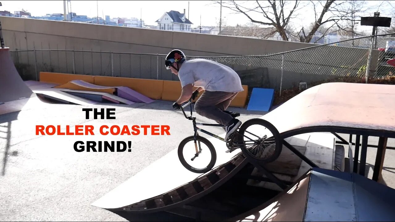 **THE EASY WAY** TO LEARN THE ROLLER COASTER GRIND!