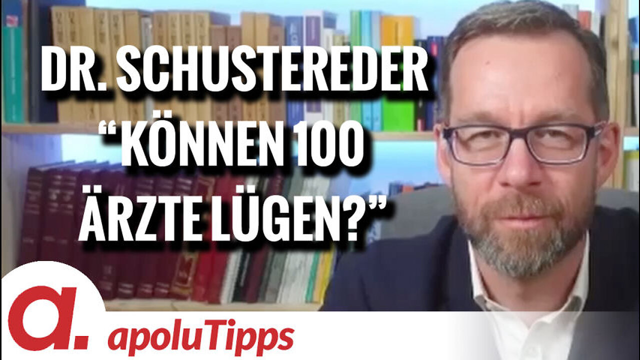 Interview mit Dr. Klaus Schustereder – “Können 100 Ärzte lügen?”